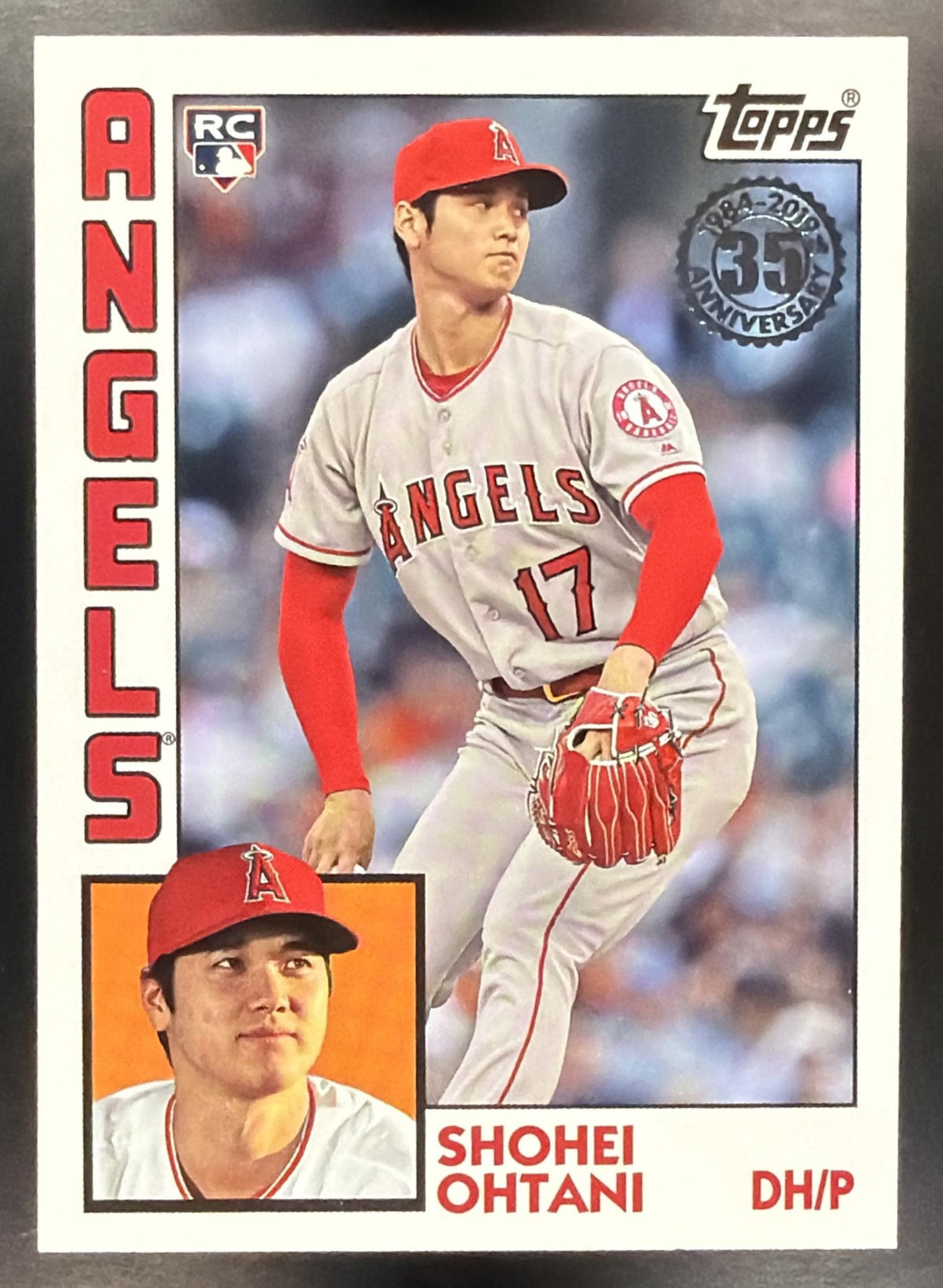 2019 Topps Update Shohei Ohtani #84-25 1984 Baseball 35th Anniversary