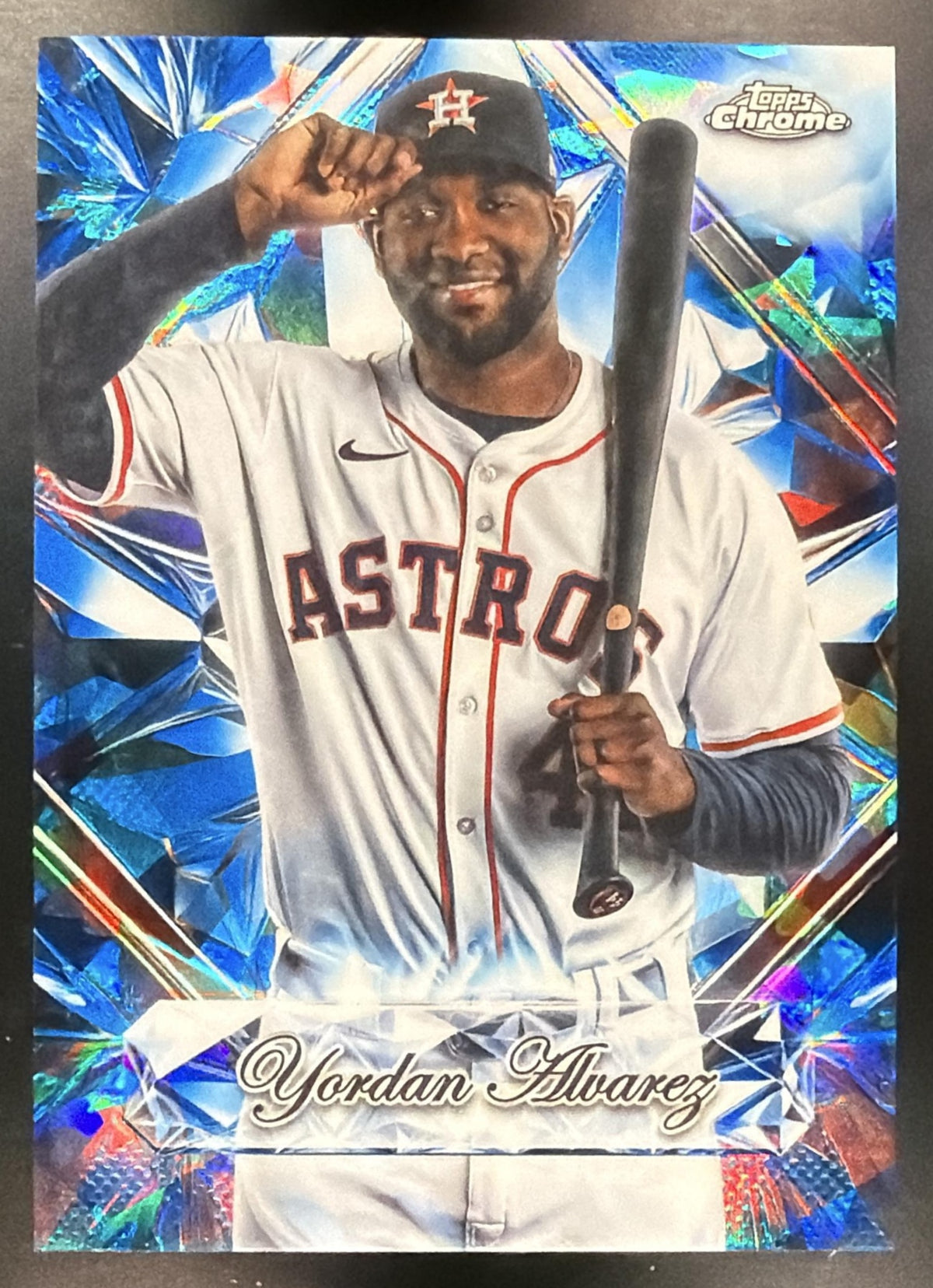 2025 Topps Chrome Sapphire Yordan Alvarez #SS-28 Sapphire Selections