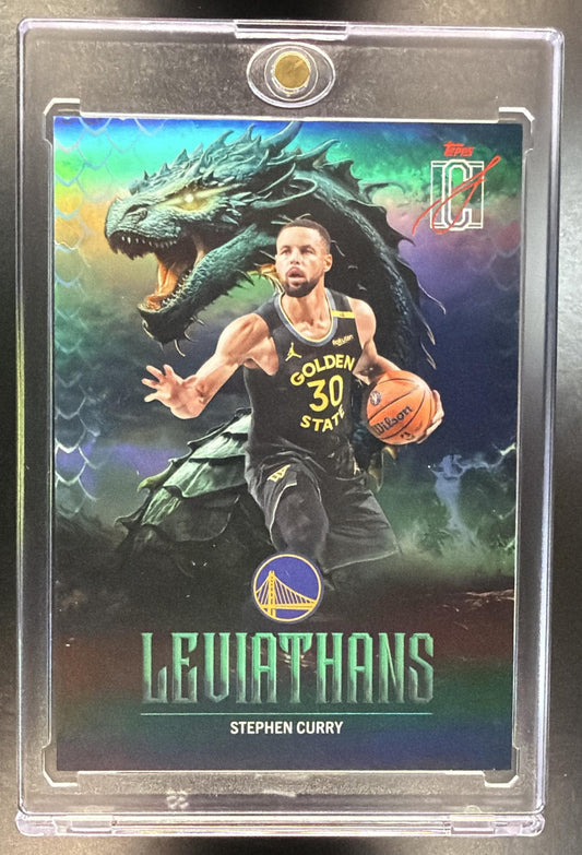 2025-26 Topps Signature Class Stephen Curry #LEV-3 Leviathans SSP