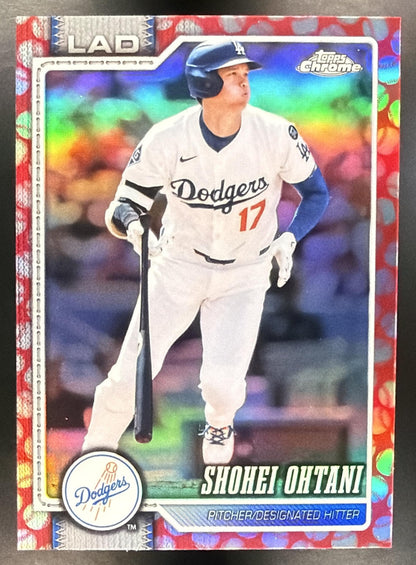 2026 Topps Chrome Shohei Ohtani #1 Baseball Seams Refractor