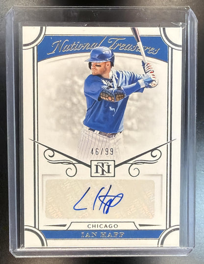 2021 Panini National Treasures Ian Happ #S-IH Auto 46/99