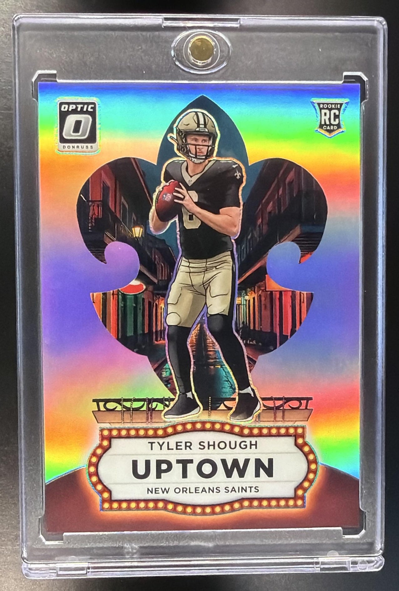 2025 Panini Donruss Optic Tyler Shough #24 Uptown RC SSP