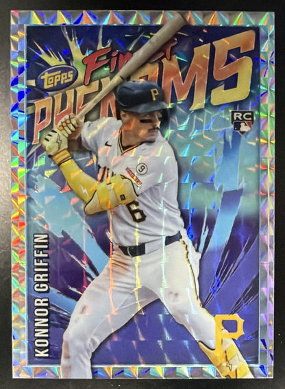 2026 Topps Finest Konnor Griffin #FF-19 Phenoms Geometric Refractor RC
