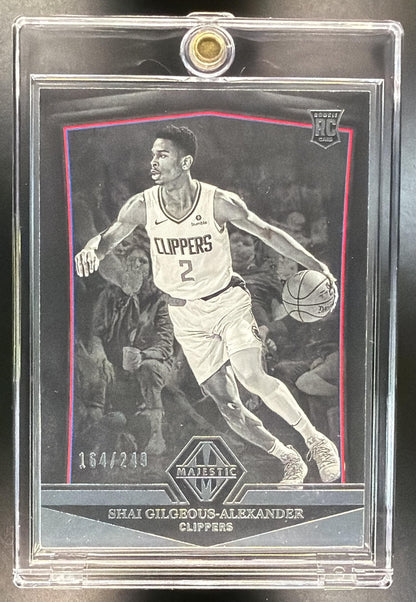 2018-19 Panini Chronicles Shai Gilgeous-Alexander #350 RC Majestic /249 Clippers