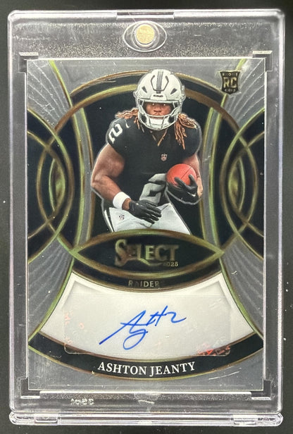 2025 Panini Select Ashton Jeanty #522 Rookie Auto