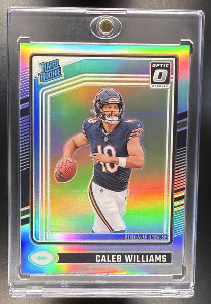 2024 Panini Donruss Optic Caleb Williams #201 Holo Rookie
