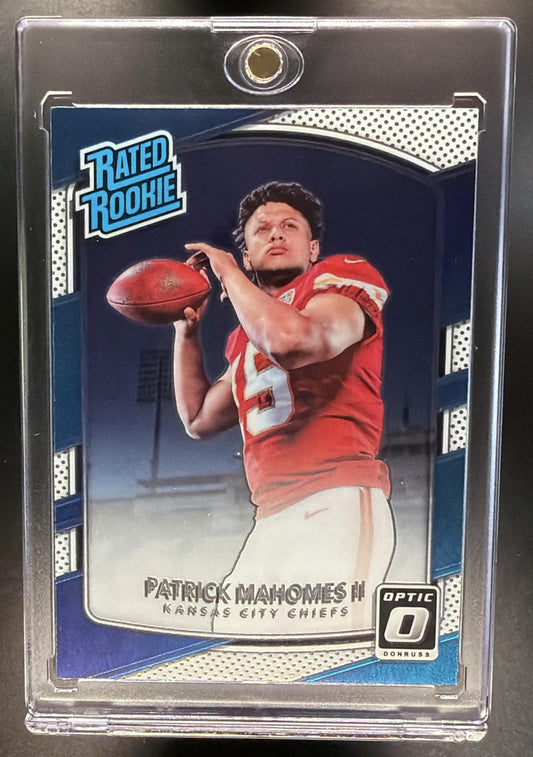 2017 Panini Donruss Optic Patrick Mahomes II #177 RC Rated Rookie