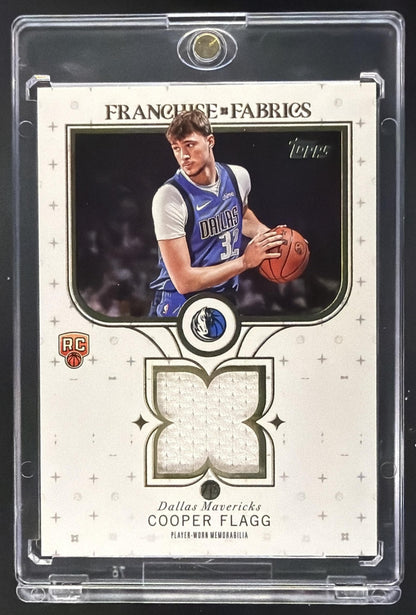 2025-26 Topps Cooper Flagg #FF-CF Franchise Fabrics MEM RC