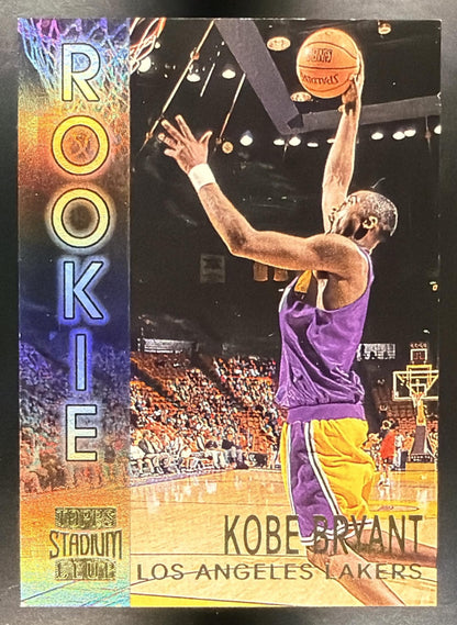 1996-97 Topps Stadium Club Kobe Bryant #R9 Rookies Series Two RC
