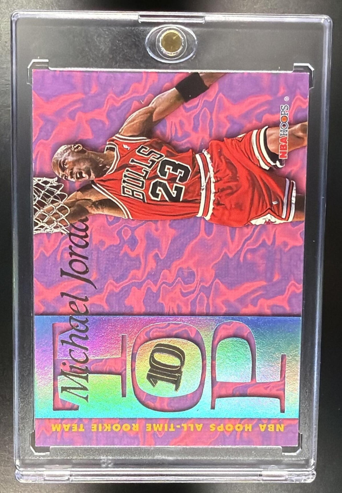 1995-96 Hoops Michael Jordan #AR7 Top Ten