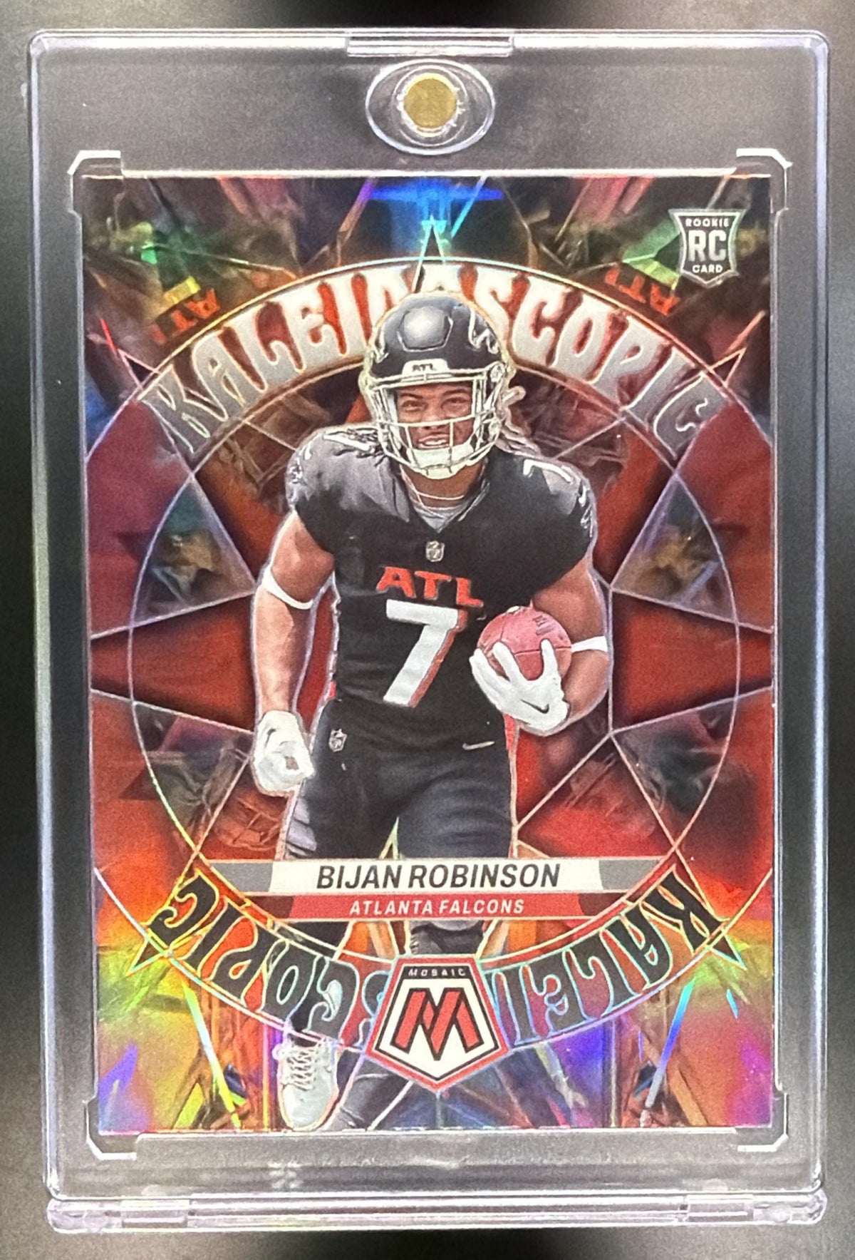 2023 Panini Mosaic Bijan Robinson #KA-5 Kaleidoscopic RC
