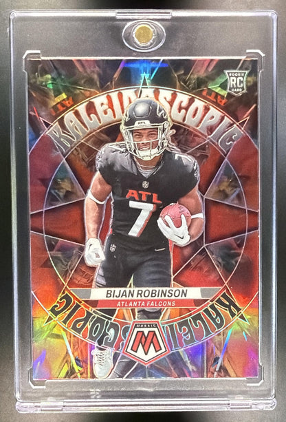 2023 Panini Mosaic Bijan Robinson #KA-5 Kaleidoscopic RC