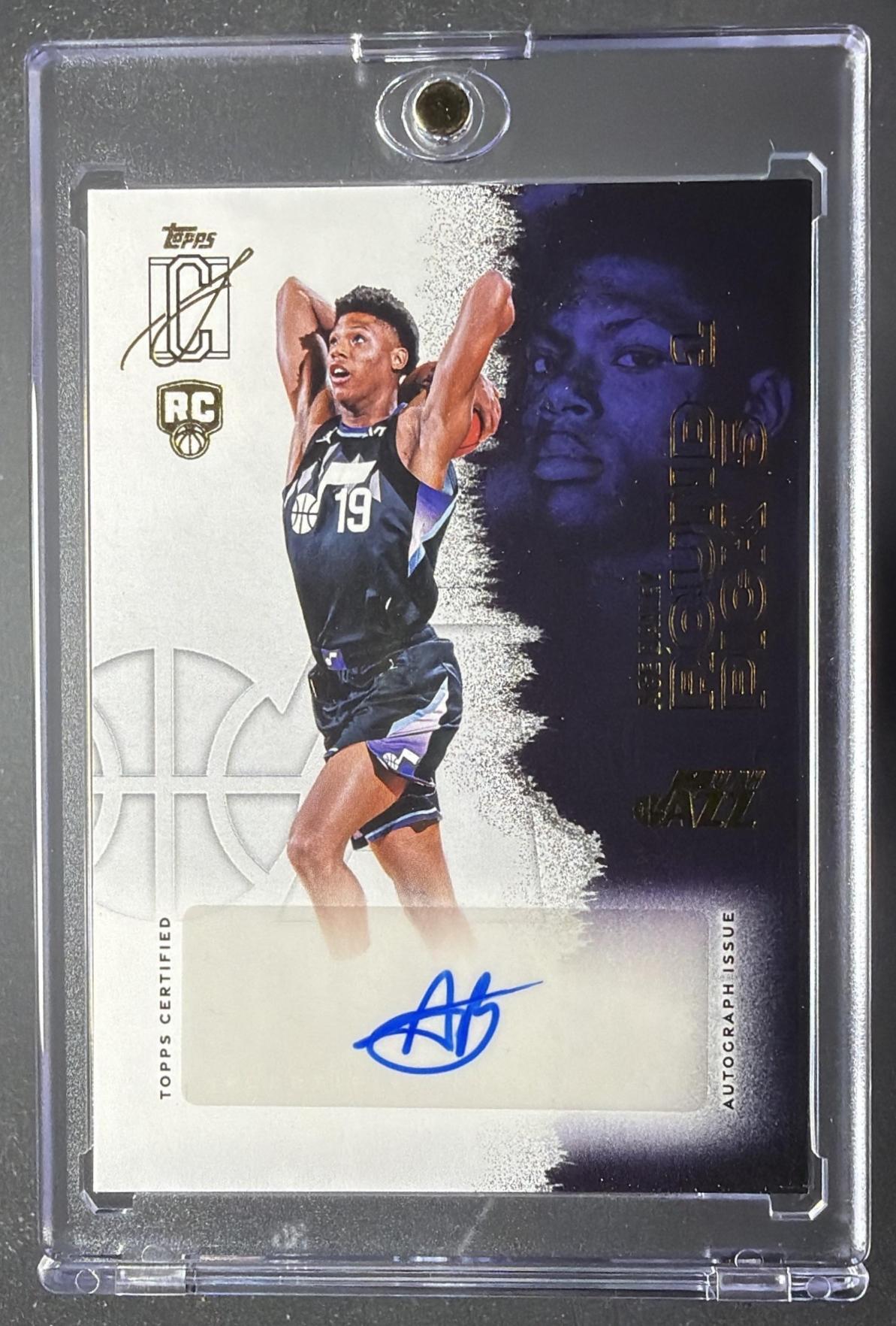 2025-26 Topps Signature Class Ace Bailey #RCA-AB Rookie Auto RC