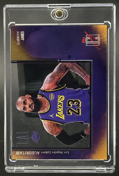 2025-26 Topps Signature Class LeBron James #AL-12 Algorithm SP