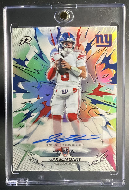 2025 Topps Resurgence Jaxson Dart #167 Rookie Signatures RC Auto