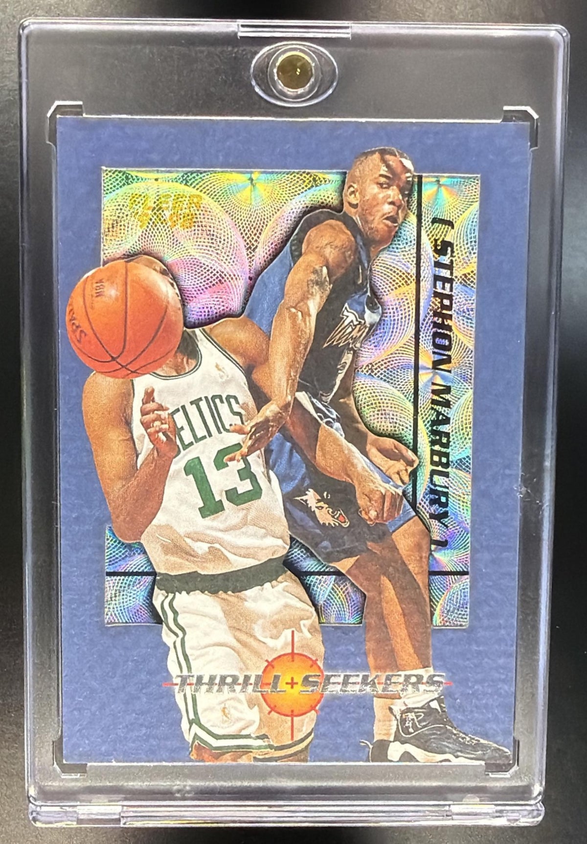 1997-98 Fleer Stephon Marbury #8TS Thrill Seekers