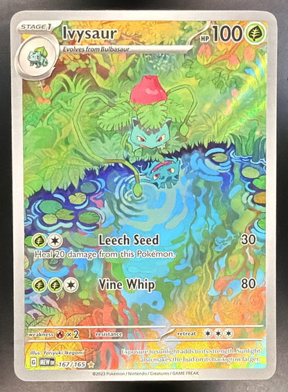 2023 Pokemon 151 Ivysaur 167/165 NM