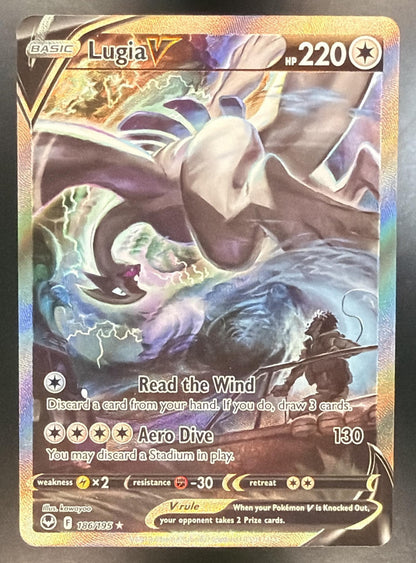 2022 Pokemon Silver Tempest Lugia V 186/195 NM