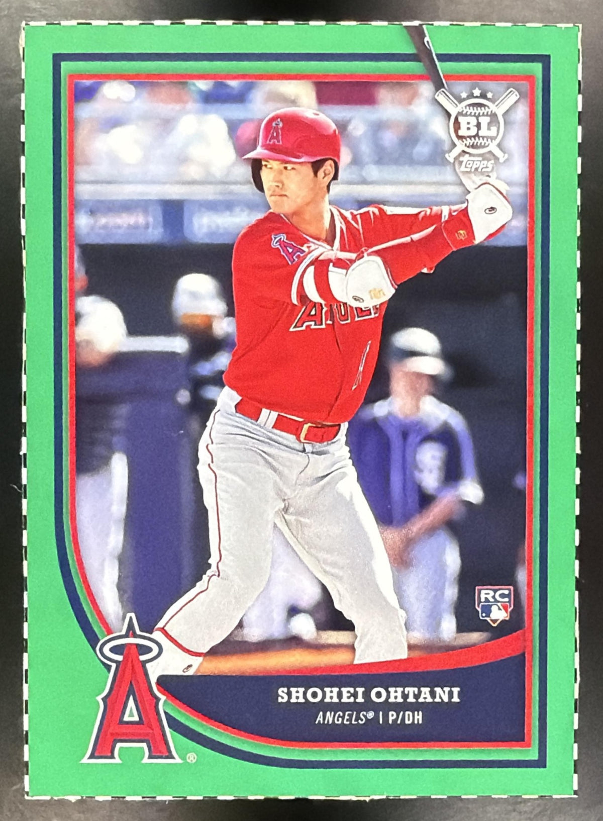 2018 Topps Big League Shohei Ohtani #B3 Box Cut Outs RC