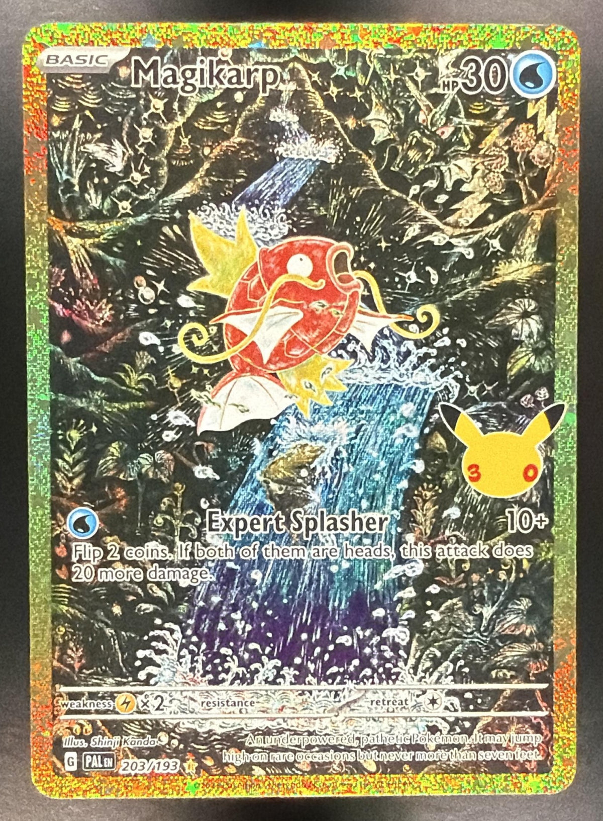 2026 Pokemon 30th Celebrations Magikarp 203/193 NM