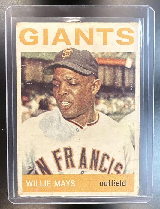 1964 Topps Baseball Willie Mays #150 Giants