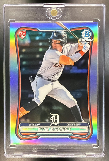 2026 Bowman Chrome Kevin McGonigle #6 Red RC Variation Tigers