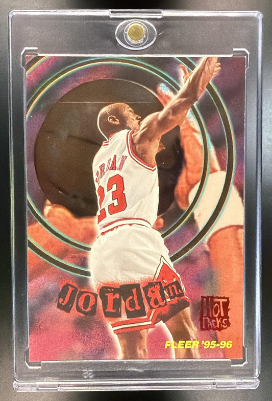 1995-96 Fleer Michael Jordan #2 Total O Hot Pack