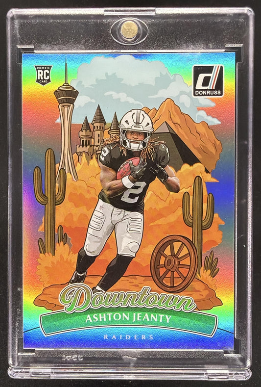 2025 Panini Donruss Ashton Jeanty #11 Downtown SP