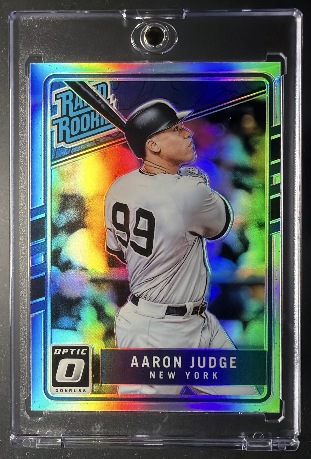 2017 Panini Donruss Optic Aaron Judge #38 RC Holo Rated Rookie