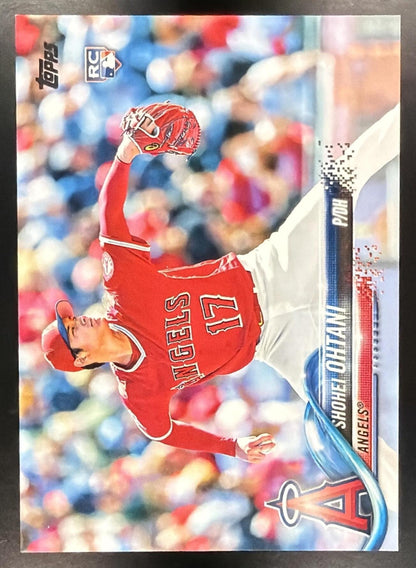 2018 Topps Shohei Ohtani #700 Rookie Image Variation Bonus RC Angels