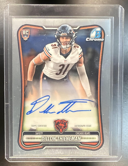 2026 Bowman Chrome Dillon Thieneman #BCRA-DTH Auto RC Bears