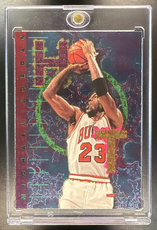 1995-96 Hoops Michael Jordan Hot Lists SP