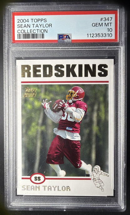 2004 Topps Sean Taylor #347 RC PSA 10