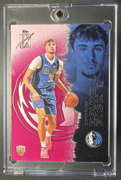 2025-26 Topps Signature Class Cooper Flagg #101 Rookie Magenta Foil /250 RC