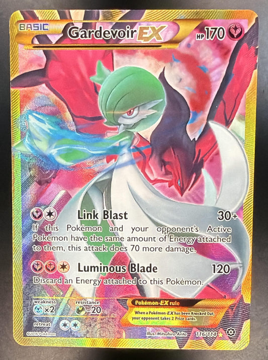 2016 Pokemon Steam Siege Gardevoir EX 116/114 MP