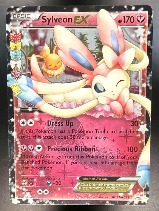 2016 Pokemon Radiant Collection Sylveon EX RC21/RC32 MP