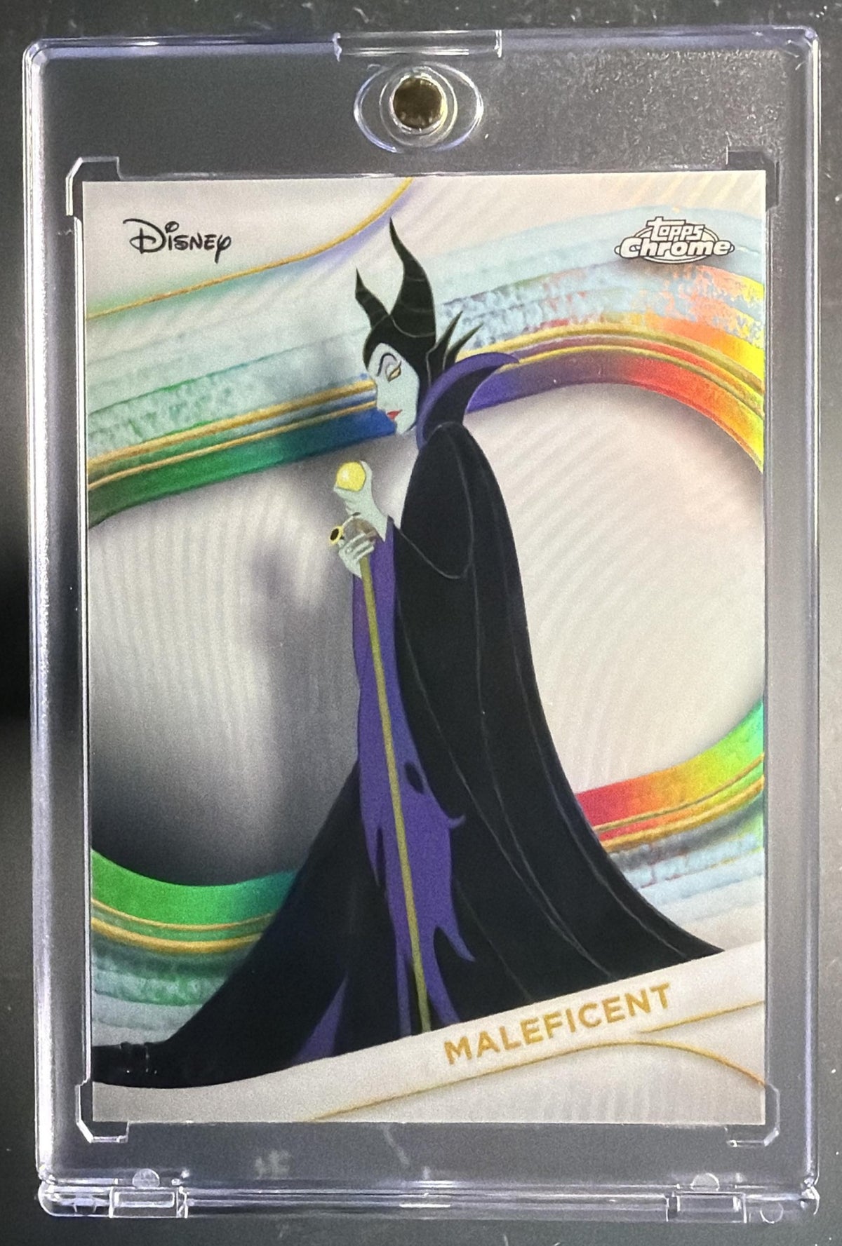 2025 Topps Chrome Disney Maleficent #119 Refractor White /30