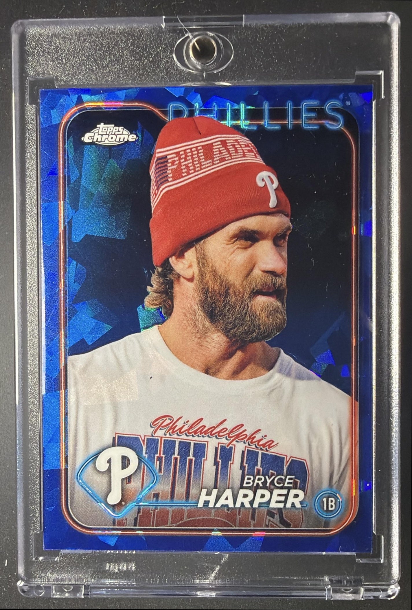 2024 Topps Chrome Sapphire Bryce Harper #200 Image Variations