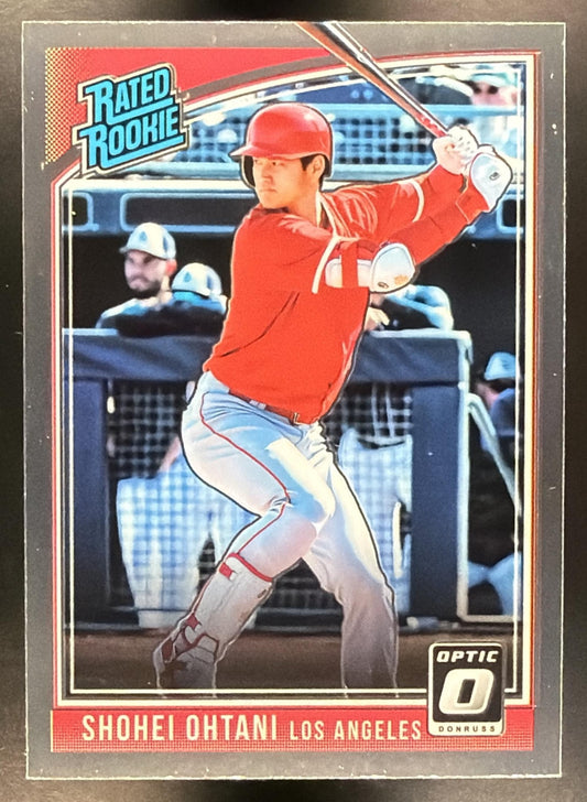 2018 Panini Donruss Optic Shohei Ohtani #56 RC Rated Rookie Angels