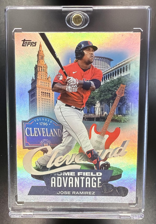 2022 Topps Jose Ramirez #HA-17 Home Field Advantage