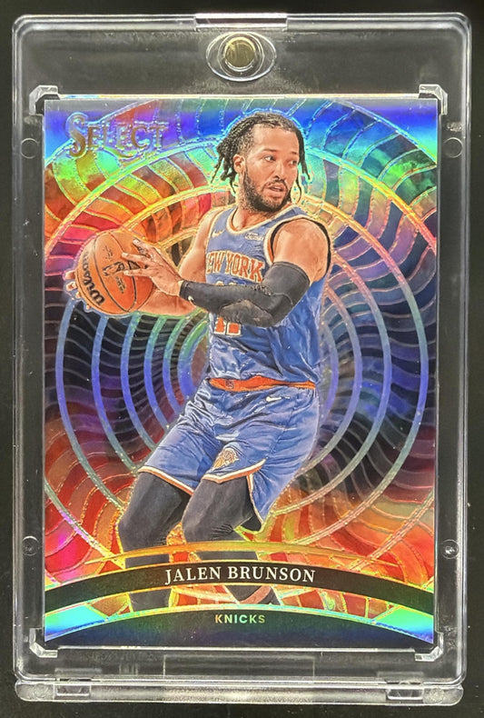 2023-24 Panini Select Jalen Brunson Color Wheel