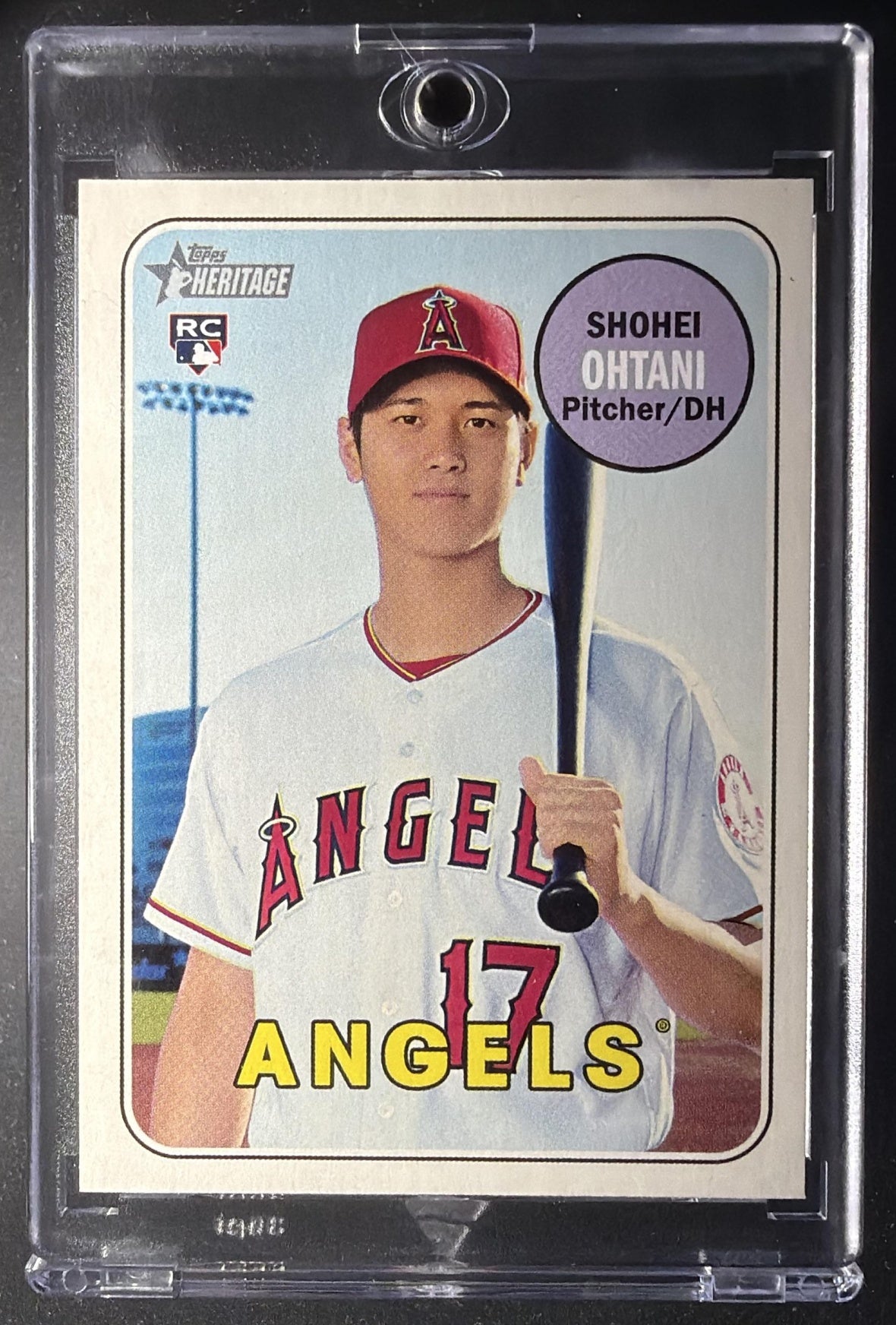 2018 Topps Heritage Shohei Ohtani #600 RC