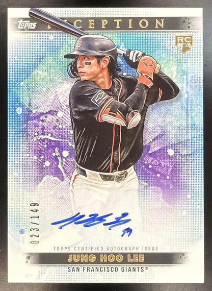 2024 Topps Inception Jung Hoo Lee #BRES-JHO Rookies and Emerging Star Auto 23/149 RC