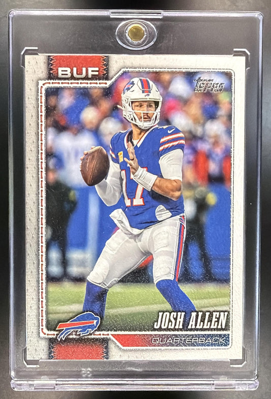 2026 Topps Josh Allen #22 /50 Canvas