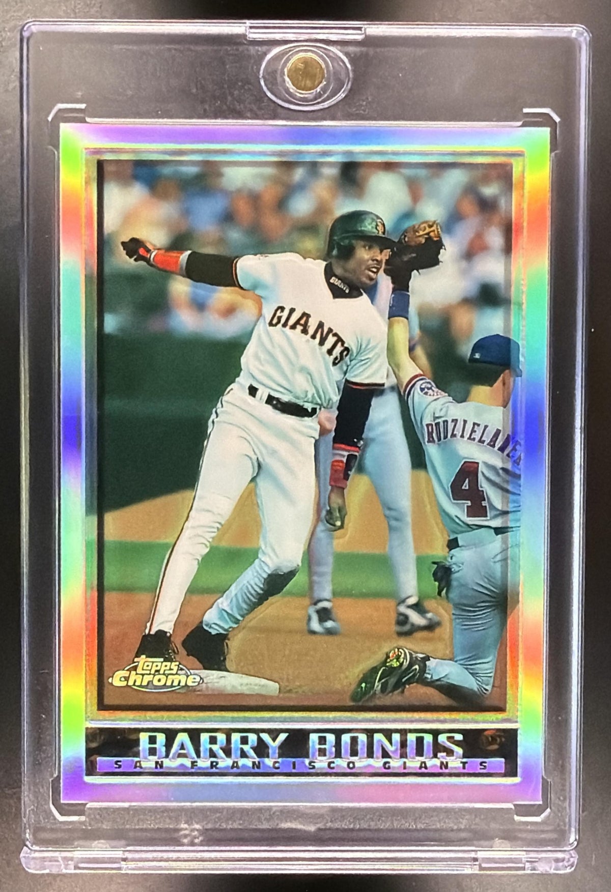 1998 Topps Chrome Barry Bonds #317 Refractor