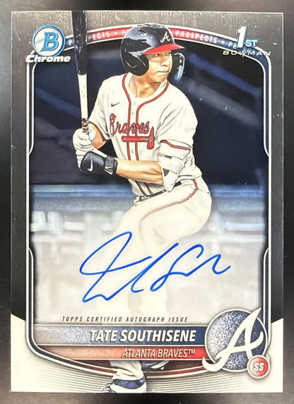 2025 Bowman Draft Tate Southisene #CPA-TS Chrome Auto 1st Prospect