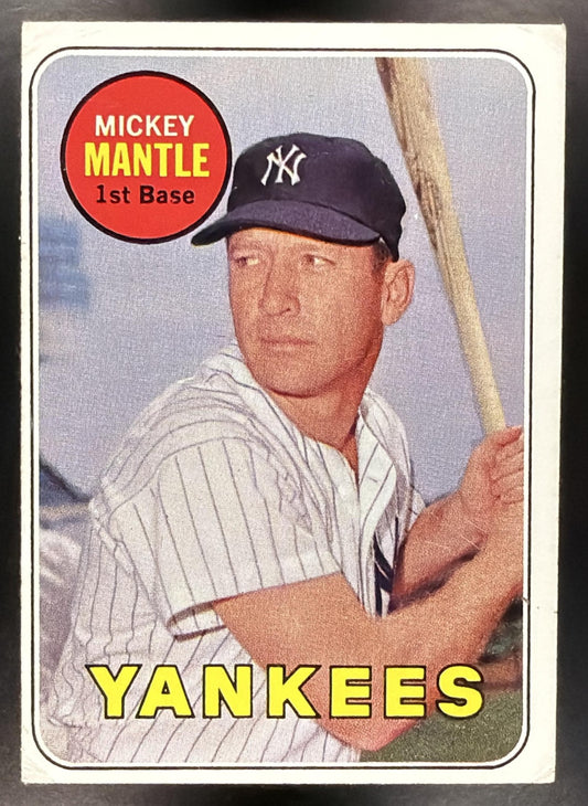 1969 Topps Mickey Mantle #500a