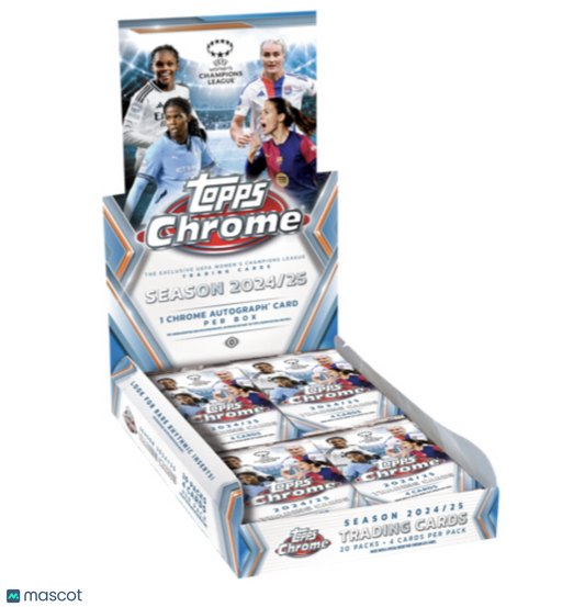 2024-25 Chrome UEFA Women's Champions League Hobby Box