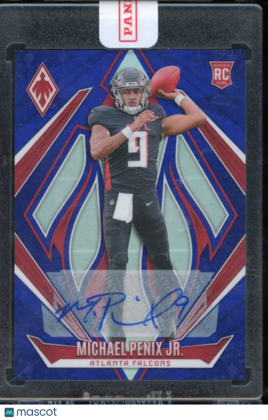 2024 Phoenix Michael Penix Purple Rookie Auto /49