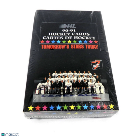 1990-91 7th Inning Sketch OHL Tomorrow's Stars Today Hockey Box